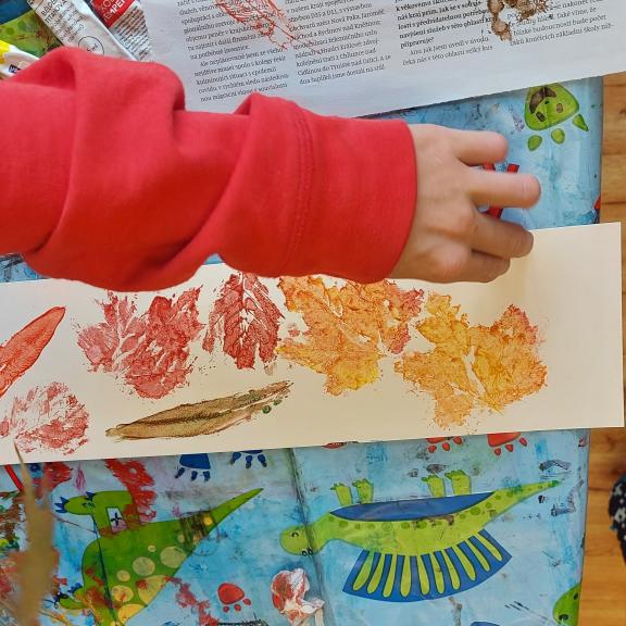 Podzim ve výtvarné výchově