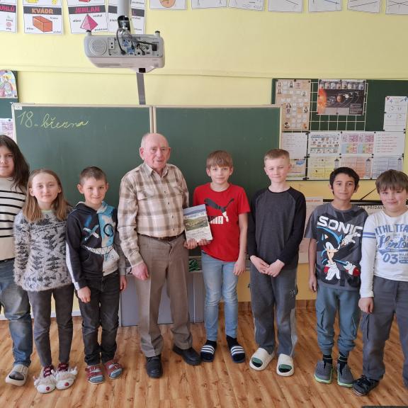 Beseda s pamětníkem panem Ladislavem Štirandou