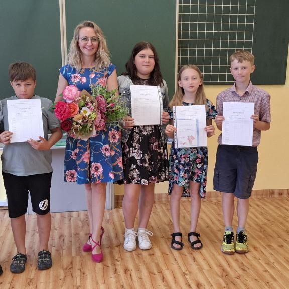 Předávání vysvědčení 27. června 2025