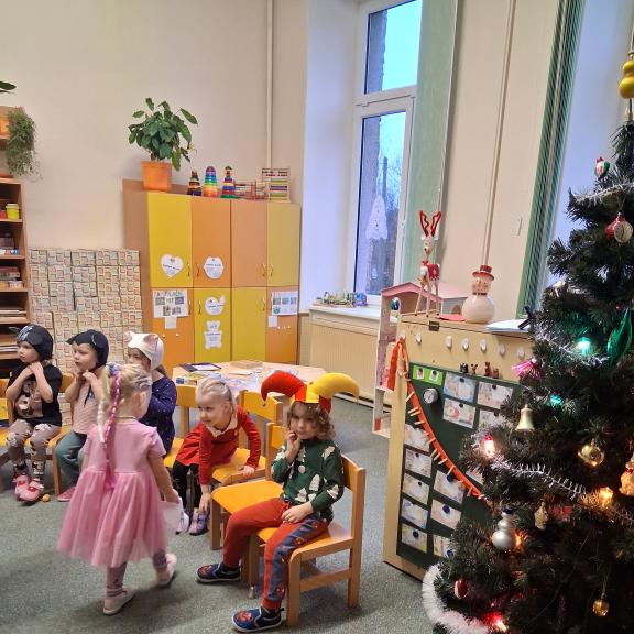 Vánoční besídka Berušky - vánoční pásmo