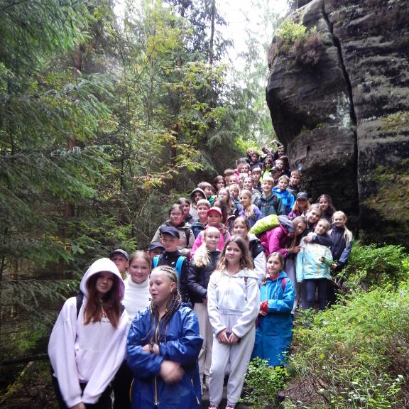 Cestou do skal zapršelo, na okruhu už nepršelo.