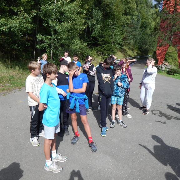 Během oběda se počasí úplně otočilo ...