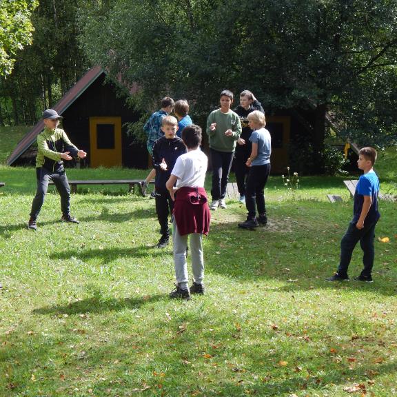 Děti se do soutěží vrhaly se vším zápalem.