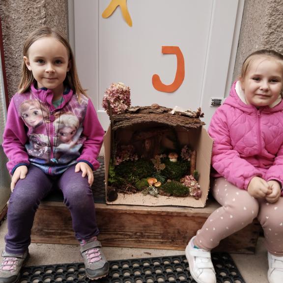 Domeček pro skřítka Podzimníčka (družina)