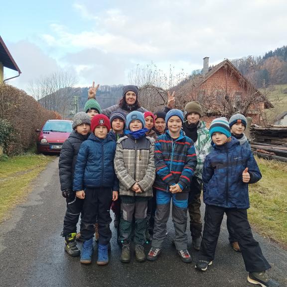 Vycházky s družinou po okolí