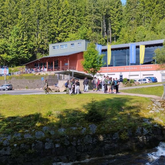 Tak jsme vyrazili na Sněžku.