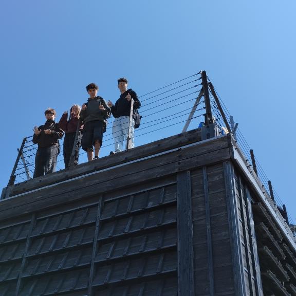 .... na vyhlídce z poštovny.