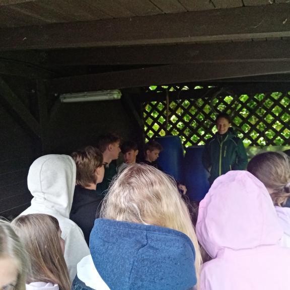 Prohlídka záchranné stanice.