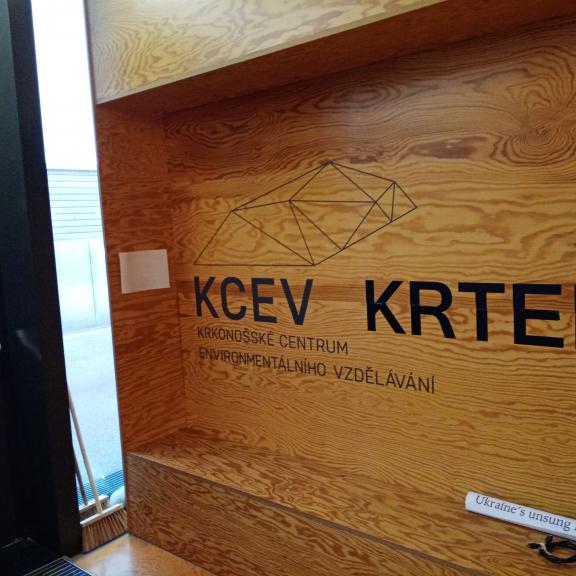 Centrum Krtek, kede probíhaly poznávací aktivity.