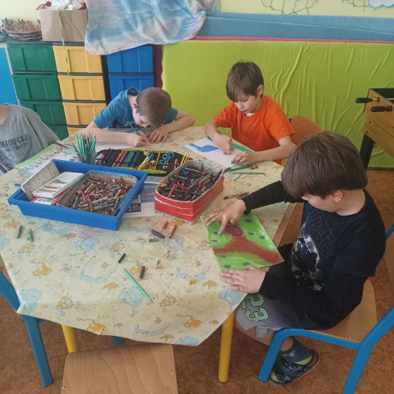 Jarní výtvarná soutěž ve družině