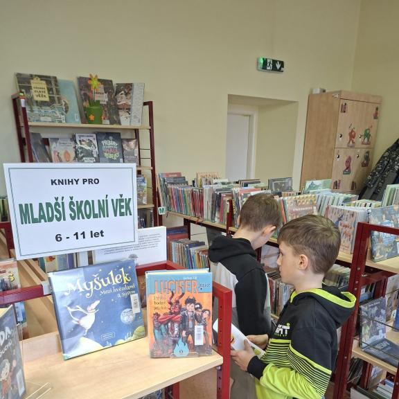 V knihovně za dobrodružnou literaturou
