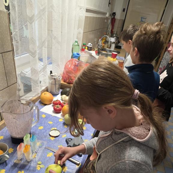 Making Smoothies and Ice Lollies